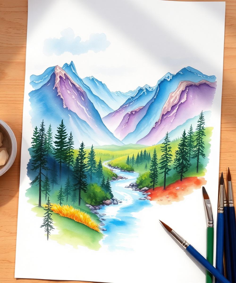Landscape Drawing